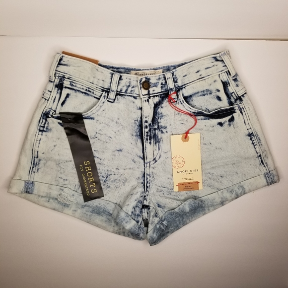 angel kiss denim collection shorts